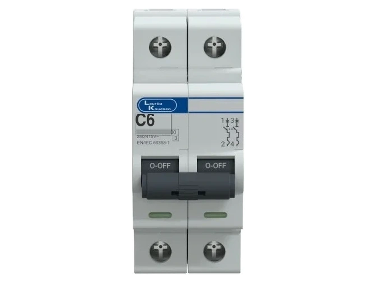 6A DP C-Curve MCB