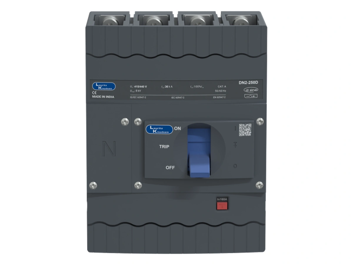 DN2-250D MCCB 160-200A 4P Thermal-Magnetic