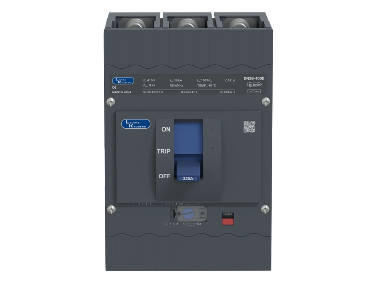 DN3-630D MCCB 250-630A 3P Microprocessor MTX1.0
