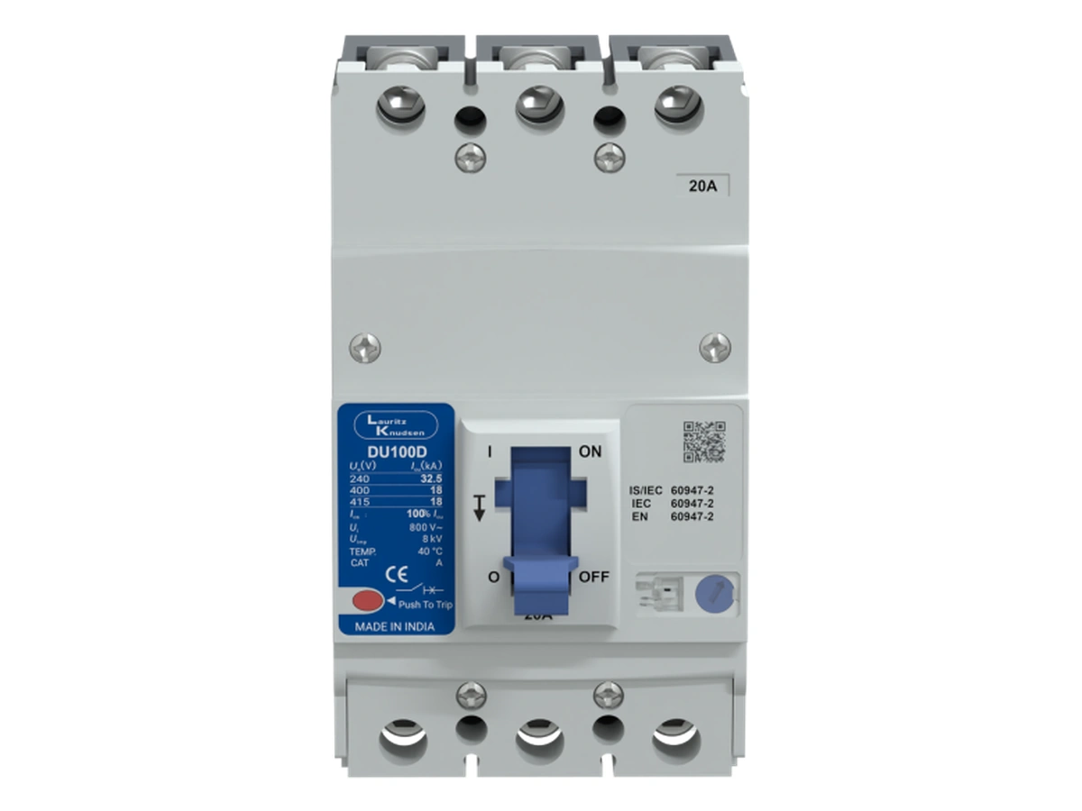 DU100H MCCB 80-100A 3P Thermal-Magnetic