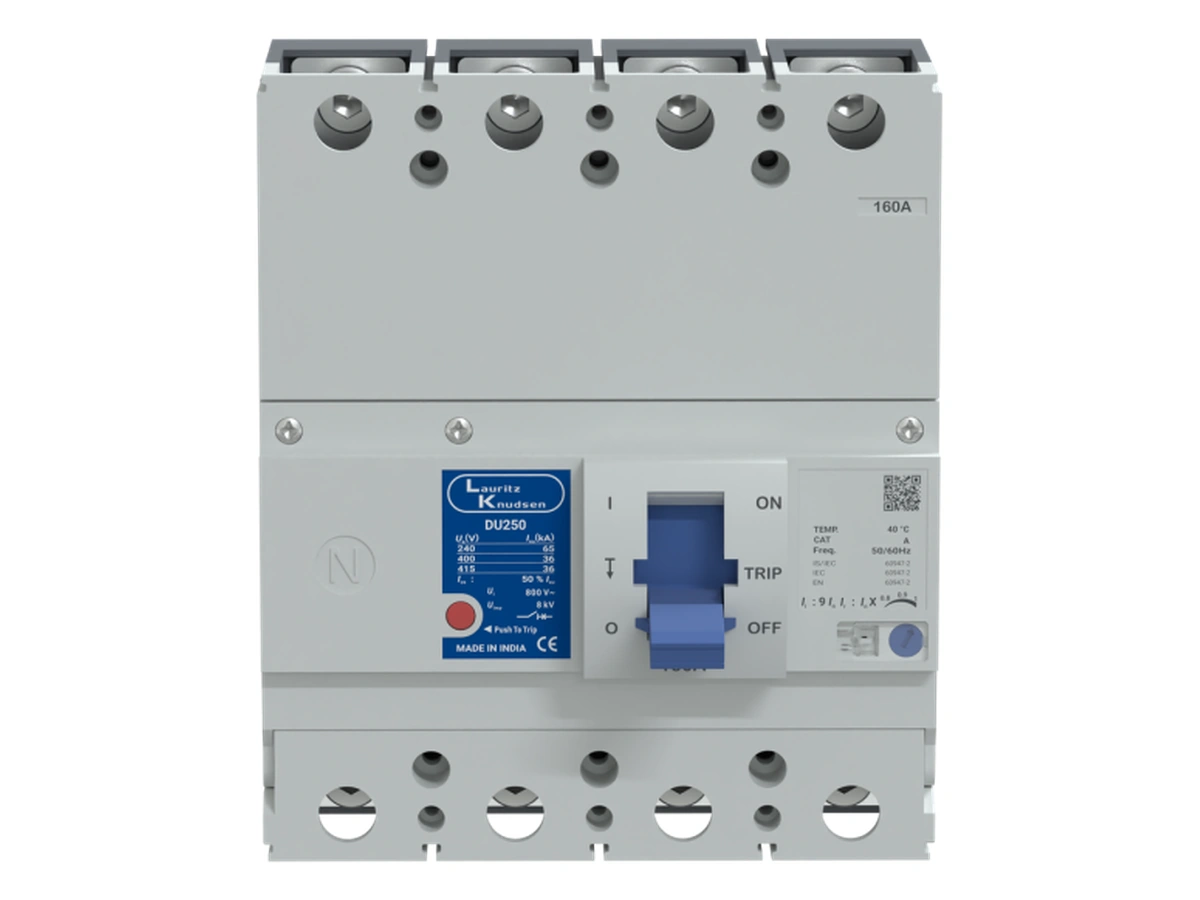 DU250 MCCB 125-160A 4P Thermal-Magnetic