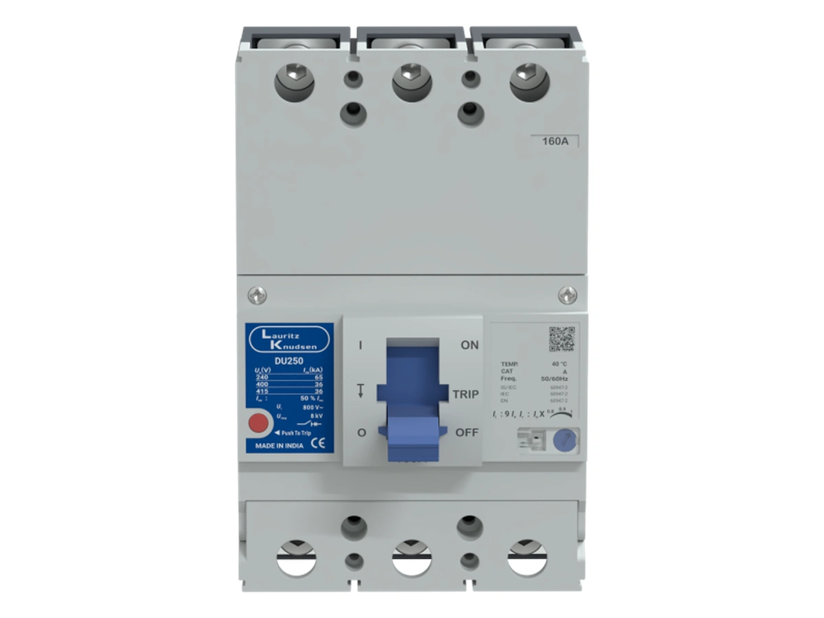 DU250 MCCB 200-250A 3P Thermal-Magnetic