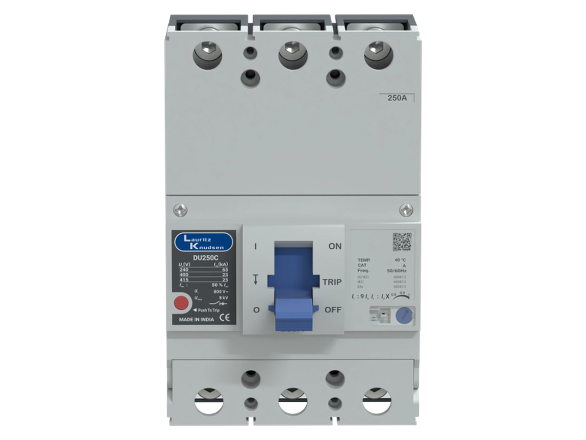 DU250C MCCB 125-160A 3P Thermal-Magnetic