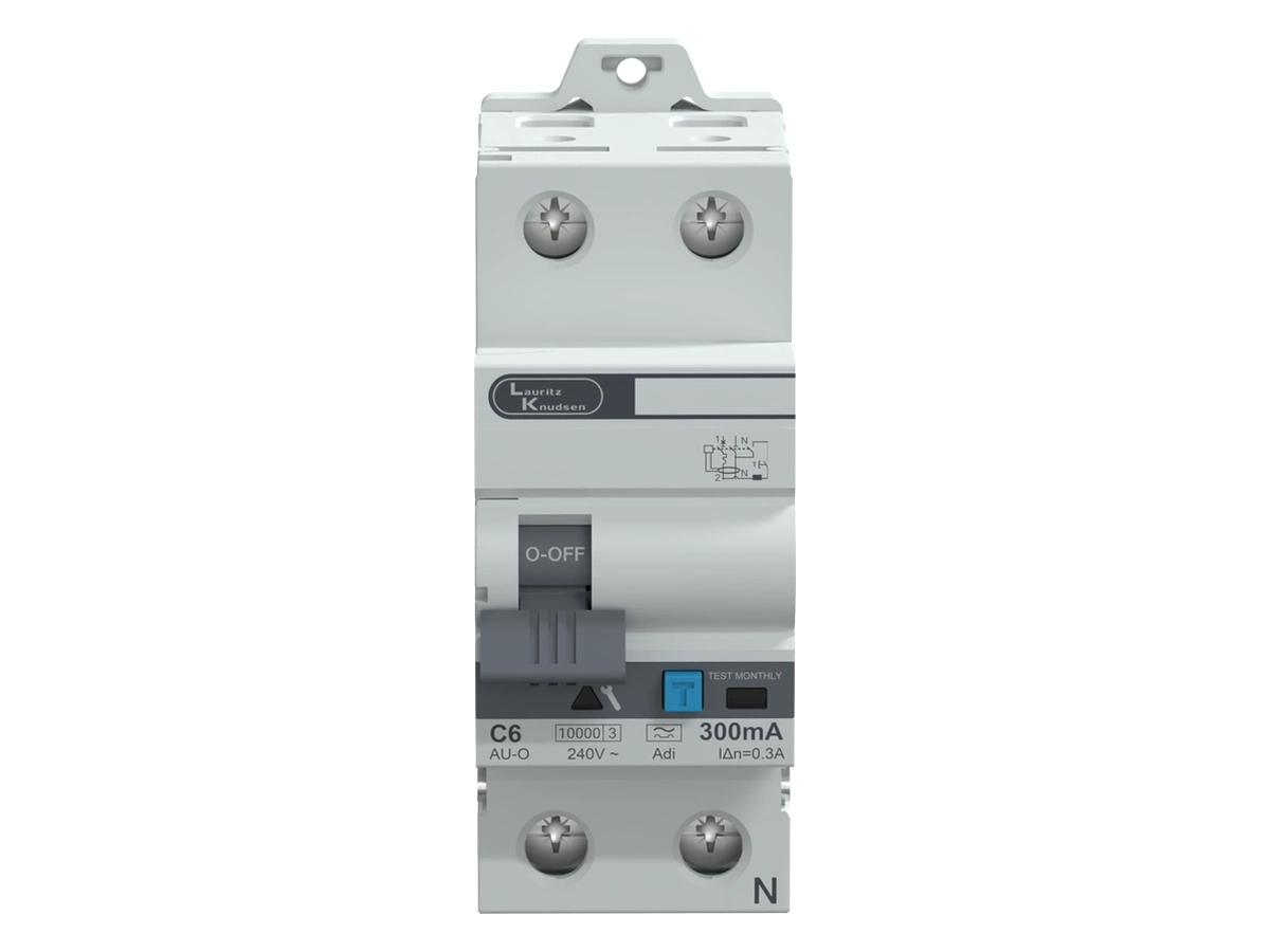 6A DP Type-AC RCBO 100mA